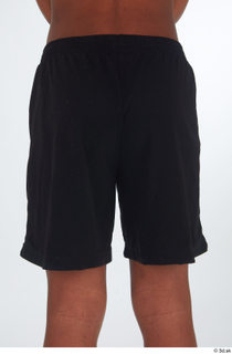 Dejavee Ford black shorts dressed sports thigh 0005.jpg